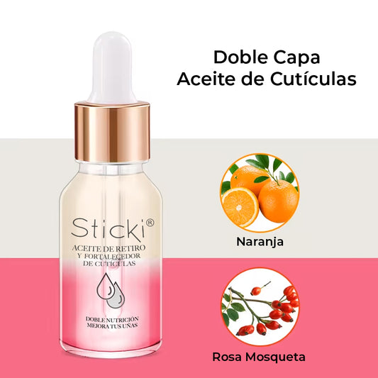 Aceite de Retiro y Fortalecedor de Cutículas