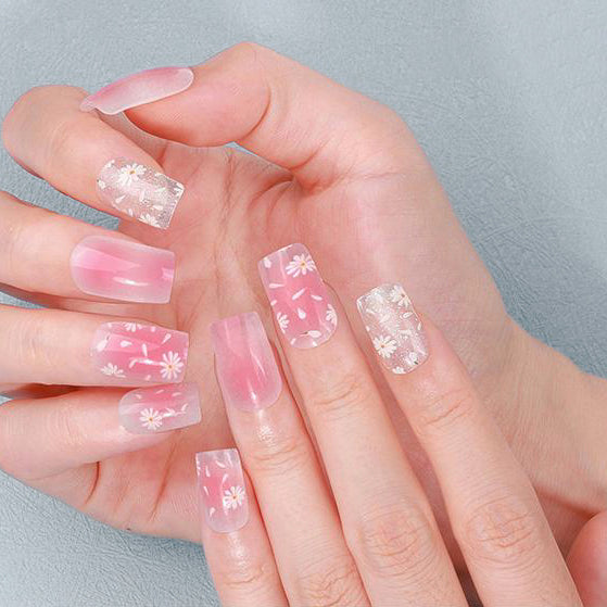 Gel free UV Pink Daisy