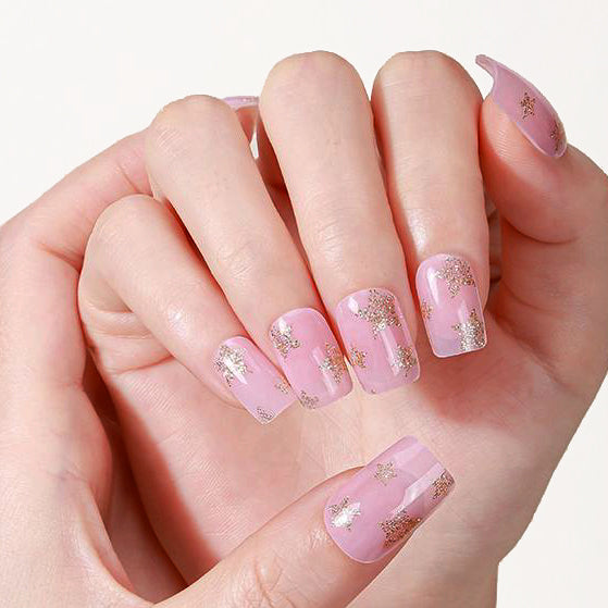 Gel free UV Pink star